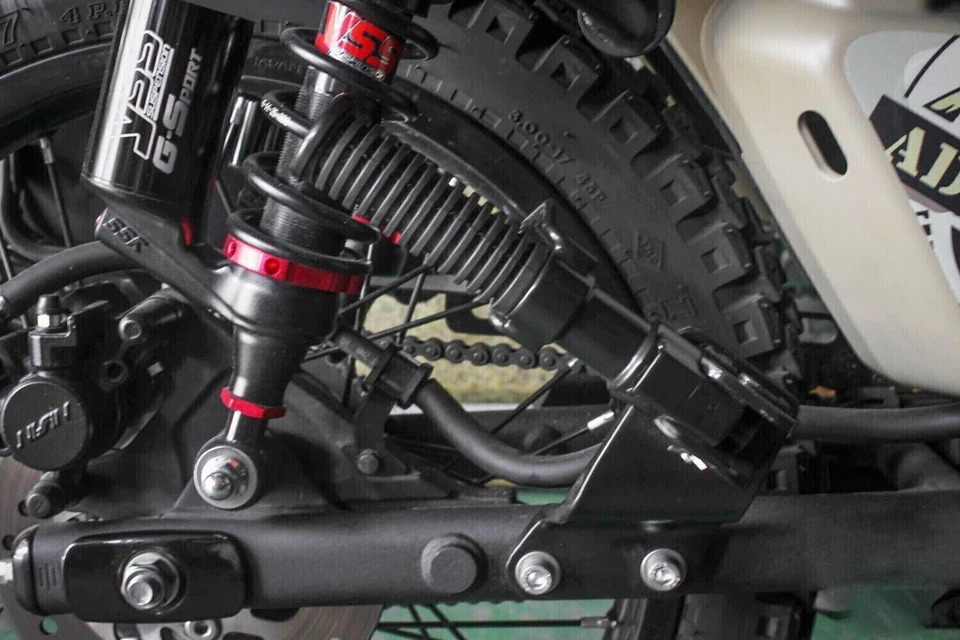 REPOSAPIÉS REPOSAPIÉS TRASERO REPOSAPIÉS PASAJERO APTO PARA HONDA CT 125 TRAIL 125 2020-2024 Foto 3 de 4