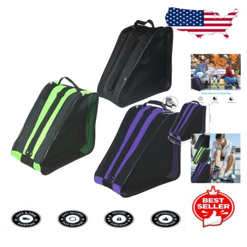 Large Capacity Roller Skate Bag with Adjustable Strap - Perfect for Every Skater