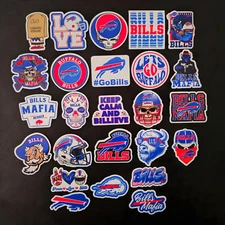 Football Vinyl Decal Stickers Bills Mafia Circle The Wagon AFC Buffalo Bills