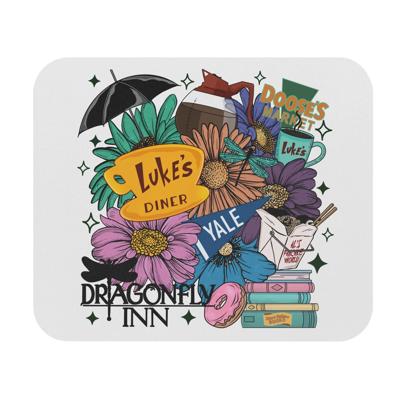 Gilmore Girls Mouse Pad for Office and Workspace Decor