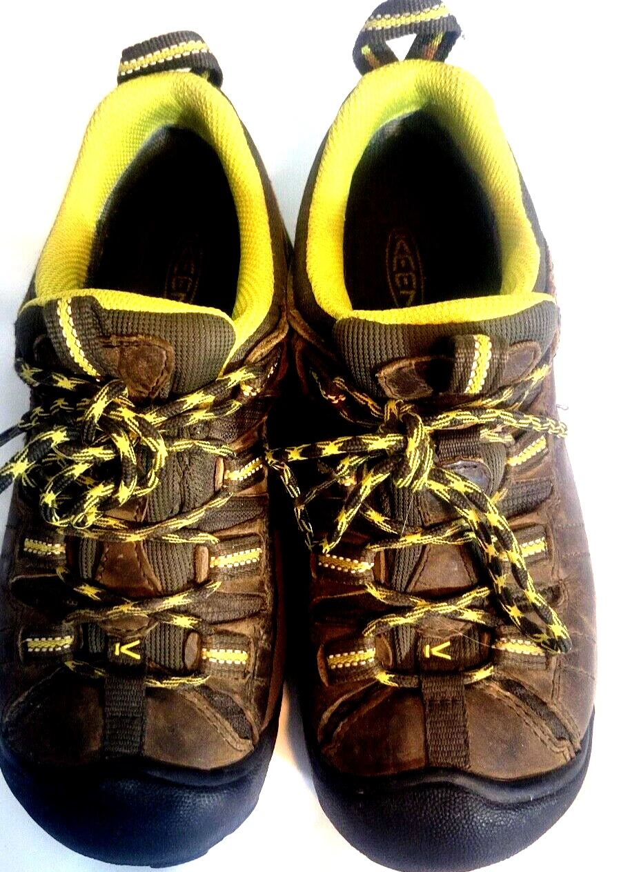 Keen Shasta Shoes Womens Size 7. 5 Waterproof Hiking Brown Lace Up Low Top