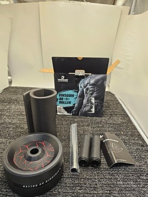 VINSGUIR Ab Roller Wheel w/ Knee Pad   Core & Abs Workout Equipment for Home Gym