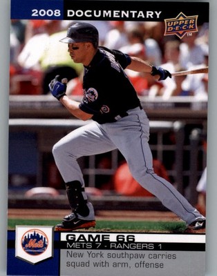 2008 Upper Deck Documentary #1976 Carlos Beltran - BB