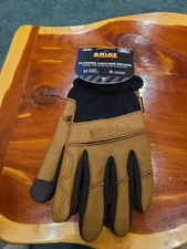Ariat Flexpro Leather Driver Work Gloves Men's X-Large, Size 11 NWT