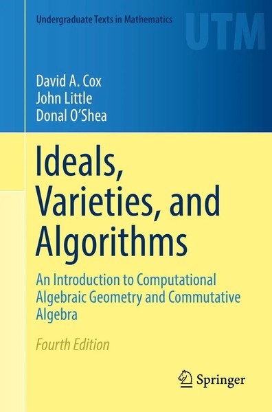 Ideals, Varieties, And Algorithms David A. Cox (U. A.) Taschenbuch Xvi Englisch-image