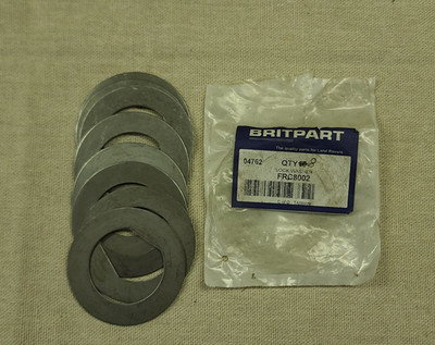 Land Rover Defender Disco 1 - Wheel Bearing Hub Nut Lock Washers x8 - FRC8002