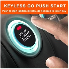 Car Alarm System with Push to Start  Remote Engine Start