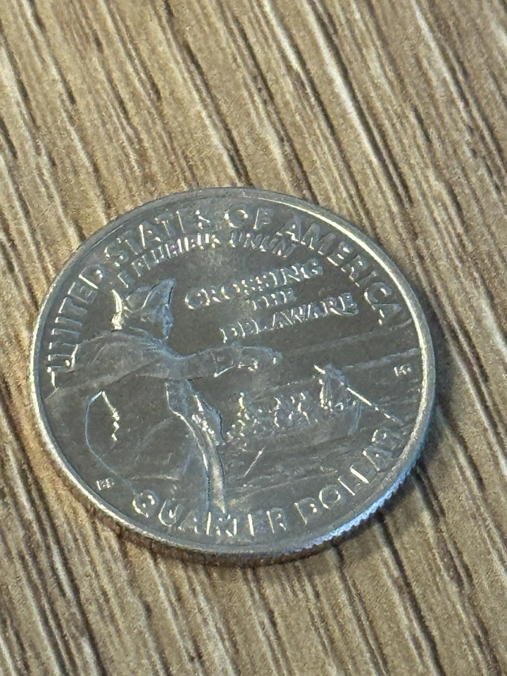 2021-P Washington Crossing the Delaware Quarter Circulated - Image 2 of 3