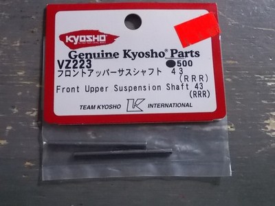 VZ223 Front Upper Suspension Shaft 43 - Kyosho V-One RRR VOne V One