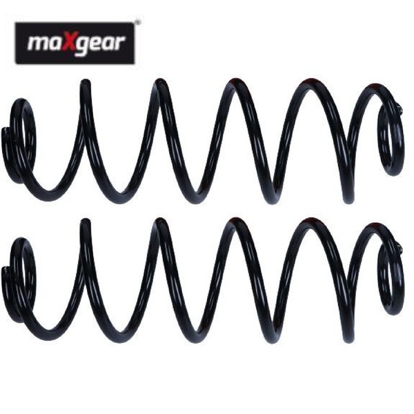 2X Fahrwerksfeder Maxgear 60-0689D 2 Federn Satz Federnsatz FüR Audi-image