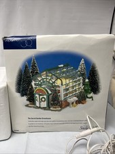 Dept56 Snow Village The Secret Garden Greenhouse 56.54949 WORKS