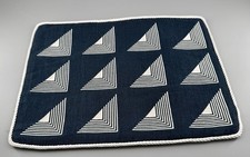 Jonathan Adler | Matrix Triangles Pillow Charcoal/white 14 x 16 | NEW