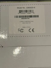 Lorex E893DD-E 4K Ultra HD Smart Deterrence IP Dome Camera - White (E893DDE)