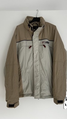 **Fanatic Skijacke Snowboard Jacke Gr L ,Beige Grau**