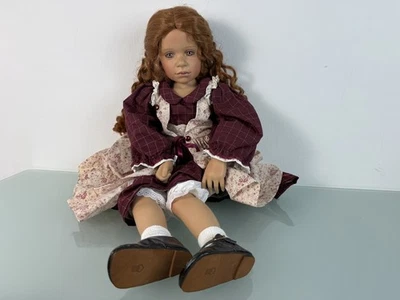 Poupée d'artiste poupée en porcelaine Pamela Erff 75 cm. Bon état voir photos - Photo 1/3