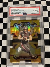 PSA Population 1- 2023 Panini Select -Baker 10/10 Bookend Prizm Die-Cut