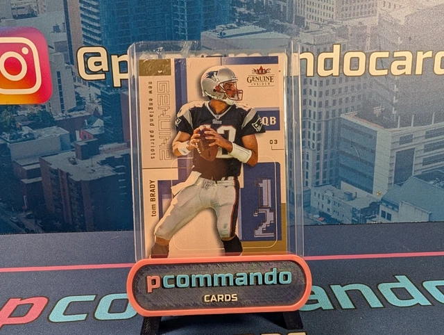 Fleer 2003 Tom Brady NFL Card