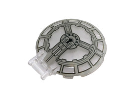 LEGO Trans / Clear Dish 6x6 w/  Handle & Window Star Wars 35117 18675 75188,  x1