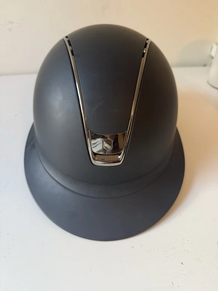 Шлем для верховой езды Samshield Miss Shield Shadowmatt 2.0 маленький 53S 6-5/8s матовый черный - Изображение 2 из 4