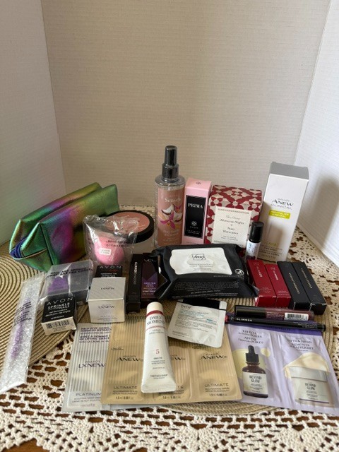 Avon Beauty Products Bundle Lot of Misc. Skin, Body, Makeup, Nail, Fragrance