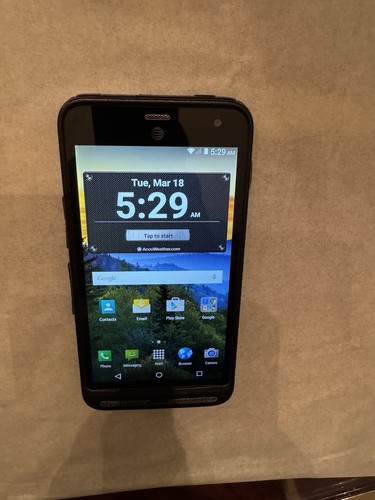 Kyocera Duraforce XD E6790 16GB Black AT&T Unlocked Good