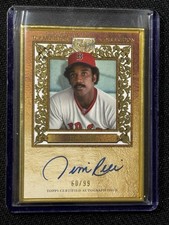 2025 Topps Gilded Jim Rice Gold Framed Hall of Fame Auto /99