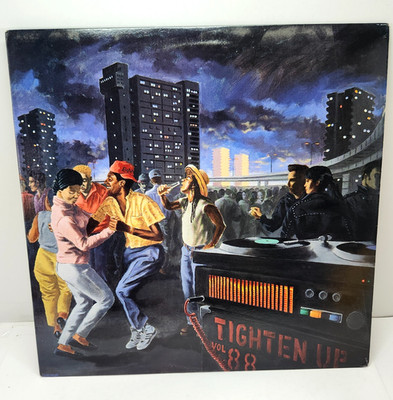 Big Audio Dynamite Tighten Up Vol 88 LP - VG++ Vinyl - Dance Rock Classic