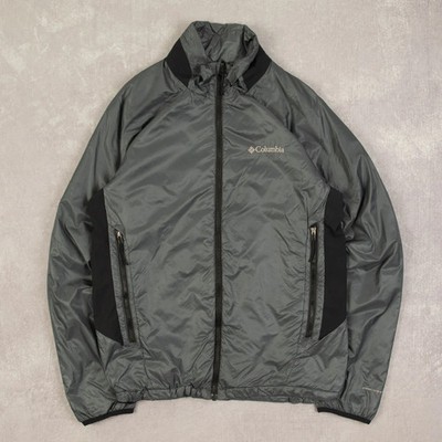 Columbia Vintage Full Zip Interchange Padded Jacket M Herren Grau Gorpcore