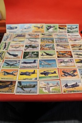 Lot of 111 (No Copies)  1952 Topps Wings Vintage Trading Cards