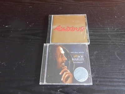 Bob Marley And The Wailers X2 Cd Album Bundle Inc Exodus and Natural Mystic VGC