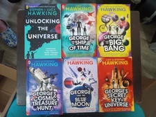 Stephen Hawking set of 6 uncorrected proof arc advance Lucy universe  big bang