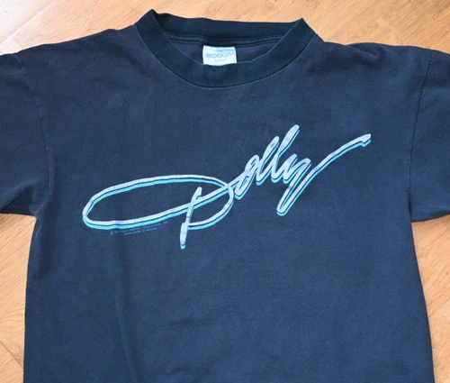 DOLLY PARTON original Concert Tour tee shi 1980s vintage concert t-shirt, vintage, single stitch, B+ condition