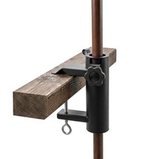 Parasol Clamp 33-38mm Garden Umbrella Holder Bracket For Balcony Fence Railings