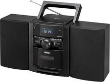 CD-785 Bluetooth Portable CD Music System with Cassette Player and AM/FM Radio