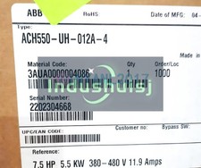 ONE ABB INVERTER ACH550-UH-012A-4 5.5KW NEW