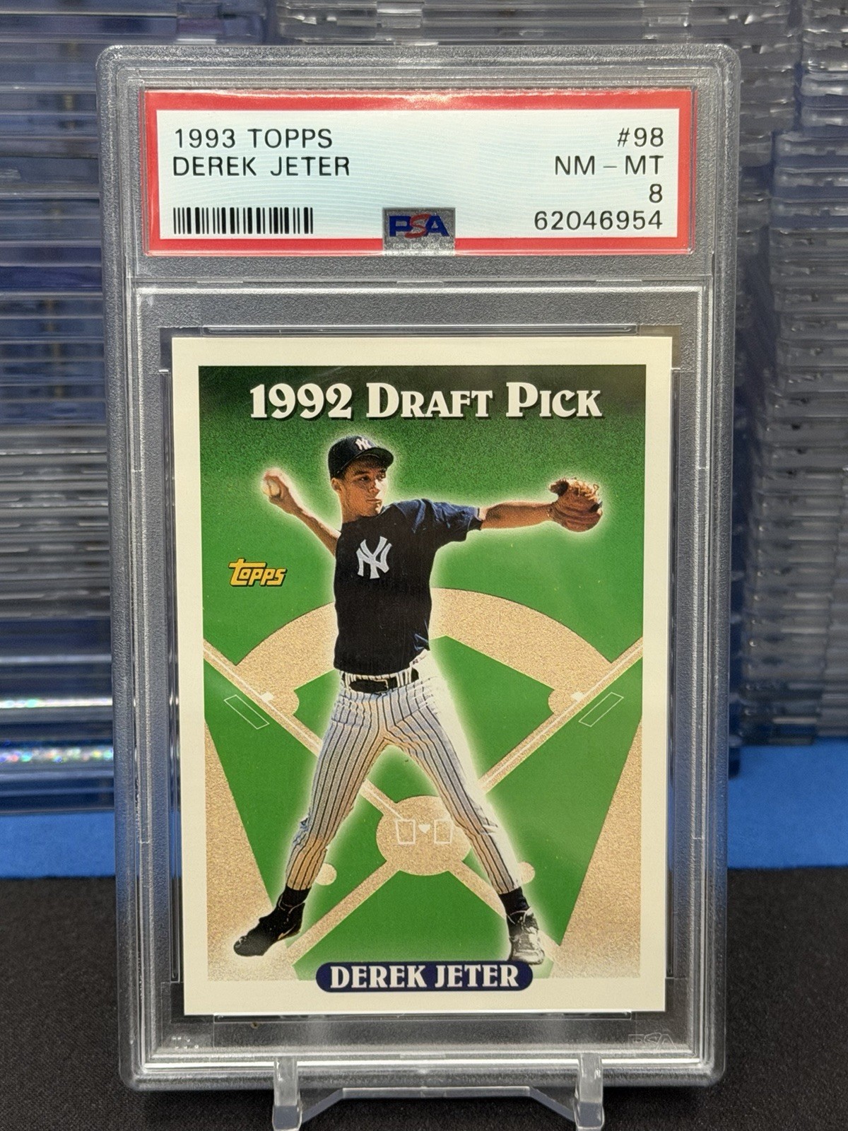 1993 Topps Derek Jeter #93 PSA 8