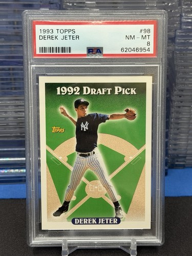 1993 Topps Derek Jeter #93 PSA 8