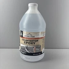 Clear Epoxy Resin Part A (0.5 Gal) UV, Scratch & Heat Resistant, Food Safe