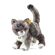 Steiff Kitty Cat Grey/Beige 099335 10 inches
