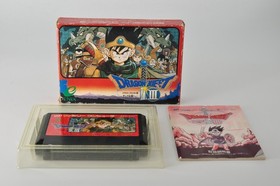 Nintendo Famicom FC NES Dragon Quest 1 2 3 4 I II III IV set ENIX Japan Version