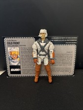 G.I. JOE Action 1990 Cold Front V1 vintage Ha...