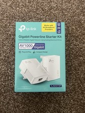 TP-Link AV1000 Gigabit Powerline Starter Kit Plug And Play