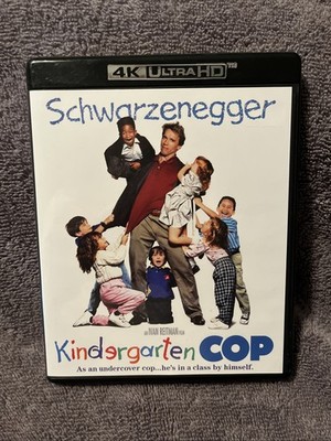 KINDERGARTEN COP Cult Comedy 4K Ultra HD UHD + Blu-ray Arnold Schwarzenegger  