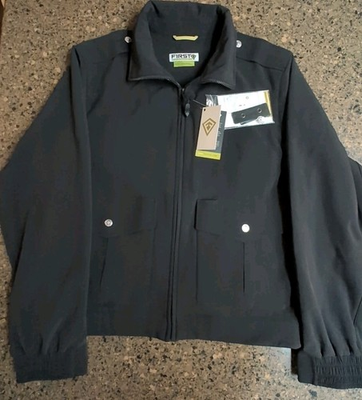 #ad First Tactical Men#x27;s Softshell Duty Jacket Black Size Medium Regular NWT $85.99