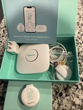 Sense-U Pro Baby Monitor Tracks Breathing Movement, Rollover Temperature Open Bx