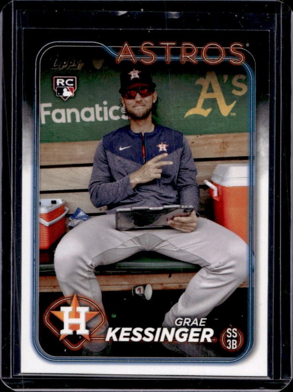 2024 Topps Grae Kessinger RC Golden Mirror SSP Rookie #226 Astros