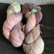 alpaca wool blend yarn hank 2 100g  F236 