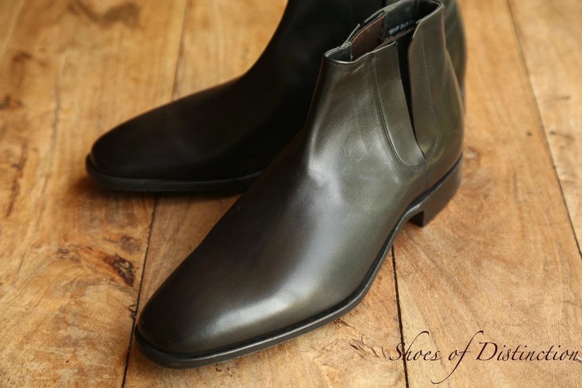 Church\'s Houston Black Leather Chelsea Boots Shoes Men\'s US10 New Tried On Only Church main image 2