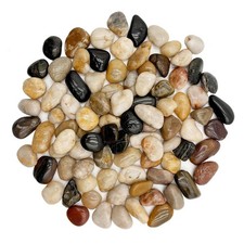 River Rocks Pebbles for Indoor Plants 3/8-1 Inch Natural Aquarium Gravel