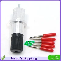 5pcs 45° Blade Vinyl Cutter Plotter ROLAND Blades + Holder Clearance Price New
